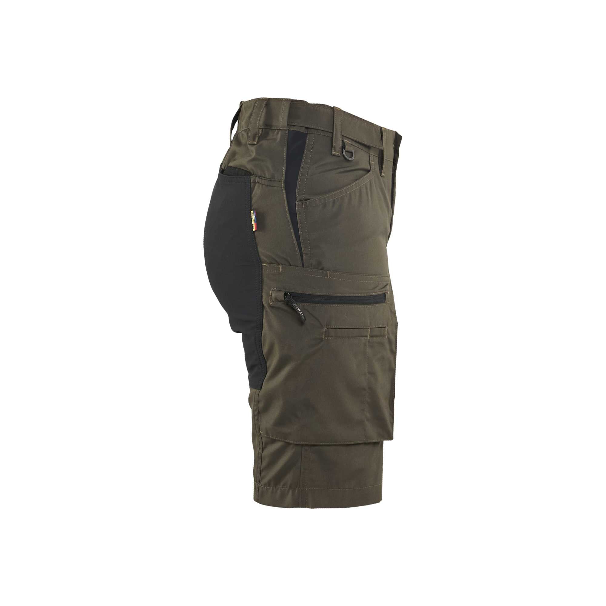 BLAKLADER 71491845 Women's service shorts with stretch Work Shorts Women - stretch panels